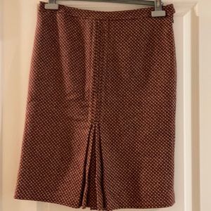 Club Monaco raspberry tweed pencil skirt